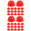 80St Mini Bouwhelmen Rood Plastic Voor Pet En 7