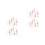 4Sets Roze Displayhouder Acryl Met Magnetische Oefenstand 7