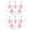4Sets Roze Displayhouder Acryl Met Magnetische Oefenstand 3