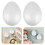 20Pcs Lightweight Foam Artificial Eggs for DIY Easter Projects 9