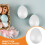 20Pcs Lightweight Foam Artificial Eggs for DIY Easter Projects 8
