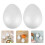20Pcs Lightweight Foam Artificial Eggs for DIY Easter Projects 10