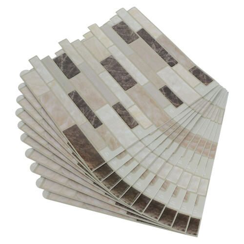 30Pz Piastrelle Marmo PVC Resistente Olio 1