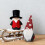 24Sets Weihnachts Bart Mit Holzperlen Polyester Bastelset Bunt 5