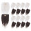 24Sets Weihnachts Bart Mit Holzperlen Polyester Bastelset Bunt 9