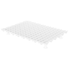 2Conjuntos Grade Isoladora Para De Plástico Transparente
