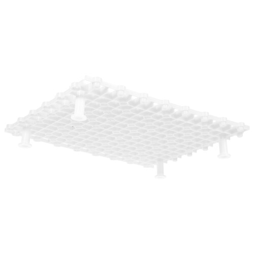 2Conjuntos Grade Isoladora Para De Plástico Transparente 2