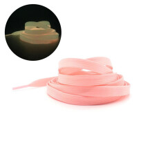 2Pares Cadarços Luminosos Rosa Para Calçados Com Fácil Ajuste
