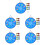 5Conjuntos Educativo Bola Tabuleiro Face Colorido 6