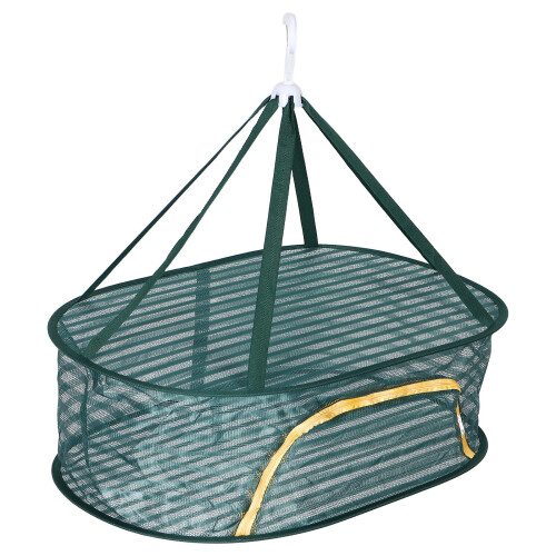 5Pcs Space-Saving Foldable Hanging Drying Rack Mesh Net for Home Use 2