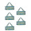 5Pcs Space-Saving Foldable Hanging Drying Rack Mesh Net for Home Use 4