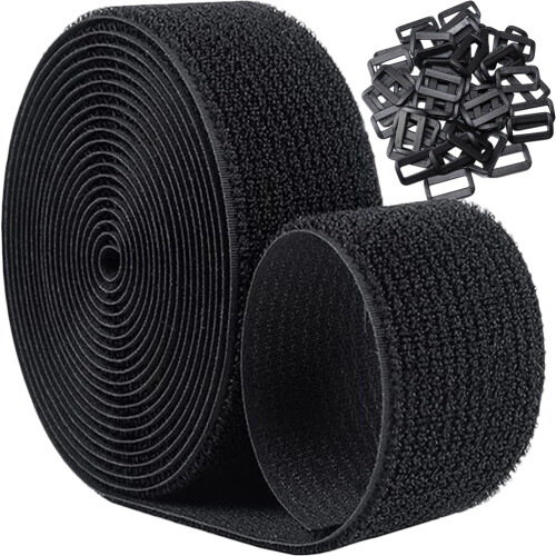 5Conjuntos Reutilizáveis De Nylon Com Fivela Para Fixação Segura 2