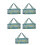 5Pcs Space-Saving Foldable Hanging Drying Rack Mesh Net for Home Use 10