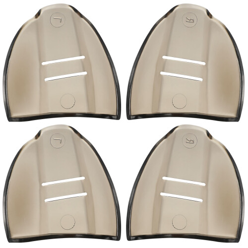 6Pares Defensor Lateral Para Óculos Tpu Leve E Funcional