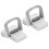 5Pares Suporte Estável Para Laptop Prateado Com Design Compacto 2
