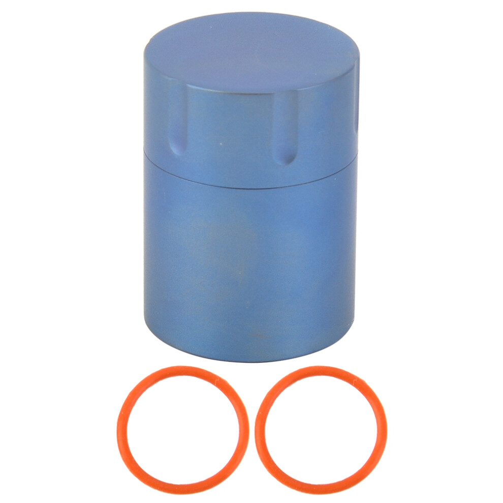 Healthy Material Portable Pill Cases, Waterproof Adjustable Container For Travel, High Strength Titanium Alloy Pill Bottle