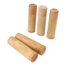 Set da 5 barattoli in bambù da 12cm per tè, caffè e frutta secca