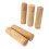 Set da 5 barattoli in bambù da 12cm per tè, caffè e frutta secca 1