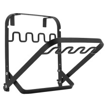 Hanging Trash Bag Holder High Strength Stainless Durable And Sturdy Foldable Design Wider Hooks Save Time And Space For Kitchen Bathroom Camper