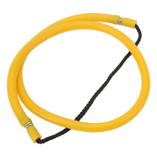 Shooting Pole Spear Sling 5x10mm Latex Band for Fishing Good Elasticity Yellow