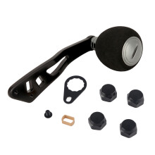 Power Handles For Fishing Reels Cnc Knob Metal Rocker Arm Grip Fishing Reel Replacement Handle Compatible With Low Profile Reels Durable Metal Constru