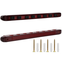 Exquisite Billiard Pool Cue Rack, Furniture Grade Paint Finish, Wall Mounted Holders for Precision Tool Storage in Game Rooms (Space Saving Design)