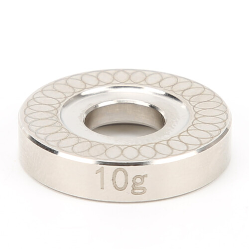 Edelstahl 5/16 Cue Balance Ring 10 g für Billardtraining 1