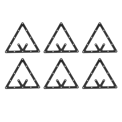 Convenient Accessory, Versatile Application: High-Tech Nanometer Triangular Pool Ball Rack Holder, Fast Ball Placement For Professional And Home Use 2