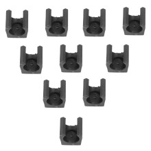 Innovative Pool Cue Support, Billiards Cue Billiards Pool Cue Holder, Space Saving Wall Mount Organizer for Convenient Pool Cue Management (10PCS)
