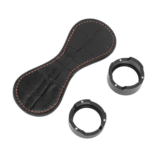 Magnetischer Billardkreidehalter aus Leder, 1