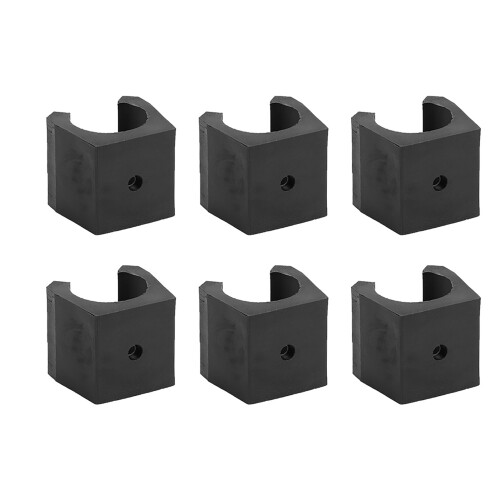 Billiards Snooker Cue Clips, Quality Plastic With Durable Lightweight Construction, Space Saving Solution For Your Game Room (6pcs) 1