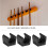 Billiards Snooker Cue Clips, Quality Plastic With Durable Lightweight Construction, Space Saving Solution For Your Game Room (6pcs) 7
