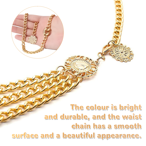 Κοσμήματα Bling Chunky Chain Body Chain, Λεπτό, Μοντέρνο, Εξωτικό Σχεδιασμό για Μοντέρνα