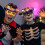 Λαμπερά γυαλιά ηλίου για το Halloween για όλες τις ηλικίες, ρεαλιστικά πλαίσια με 5