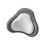 High Density Memory Foam Ergonomic Cushion Lumbar-Double gray 1