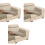 T Shape Stitching Jacquard Sofa Cover Prevents-Dark Grey 5