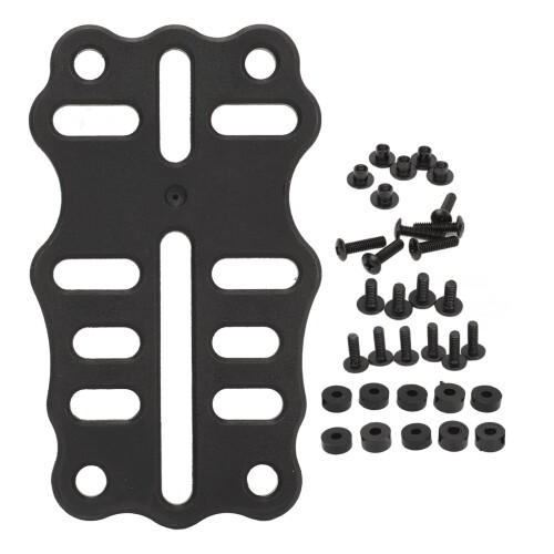 Drop Leg Extension Plate 65g Black Nylon OS Lock 1