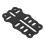Drop Leg Extension Plate 65g Black Nylon OS Lock 12