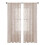2 Panels Romantics Sheer Lace Curtains-light pink W100cm L200cm 1