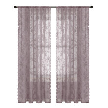 2Pcs Multifunctional Lace Sheer-dirty pink W150cm L250cm