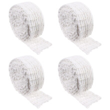 12St Vleesrol Net Polyester Wit Voor En Bbq Vleesbinding