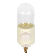 2St Automatische Beige Vogel Waterdispenser Plastic Anti- Stil