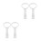 4St Baby Bed Accessoires Wit PP - Pull Up Loopringen Peuters 8