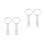 4St Baby Bed Accessoires Wit PP - Pull Up Loopringen Peuters 5