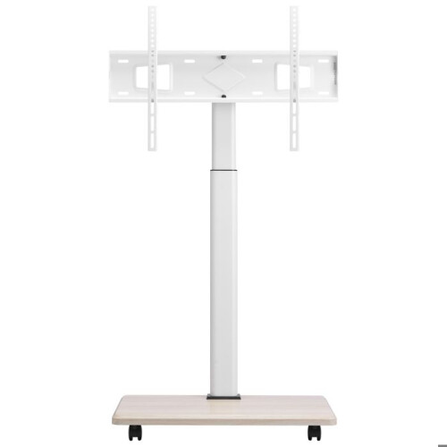 Suporte para TV Móvel - DUOKU - Carrinho Ajustável - Compatível com 32 a 70 polegadas - Rotação  25 - Branco