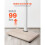 Suporte para TV Móvel - DUOKU - Carrinho Ajustável - Compatível com 32 a 70 polegadas - Rotação  25 - Branco 5