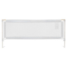Barreira de Segurança para Cama Infantil-Duoku-Estrutura em Tubo de Ferro Robusto-Tecido Oxford-Altura Ajustável de 68 a 89 cm