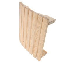 Cuscino Collo E Schiena Sauna Legno Beige Traspirante E Solido