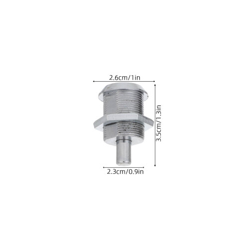 1Ensemble Serrure Robuste Pour Machine À Clé Antivol 1