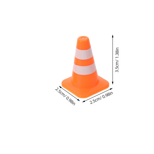 16 Pièces Cônes De Miniatures Pour Enfants, Accessoires De Jeu 2